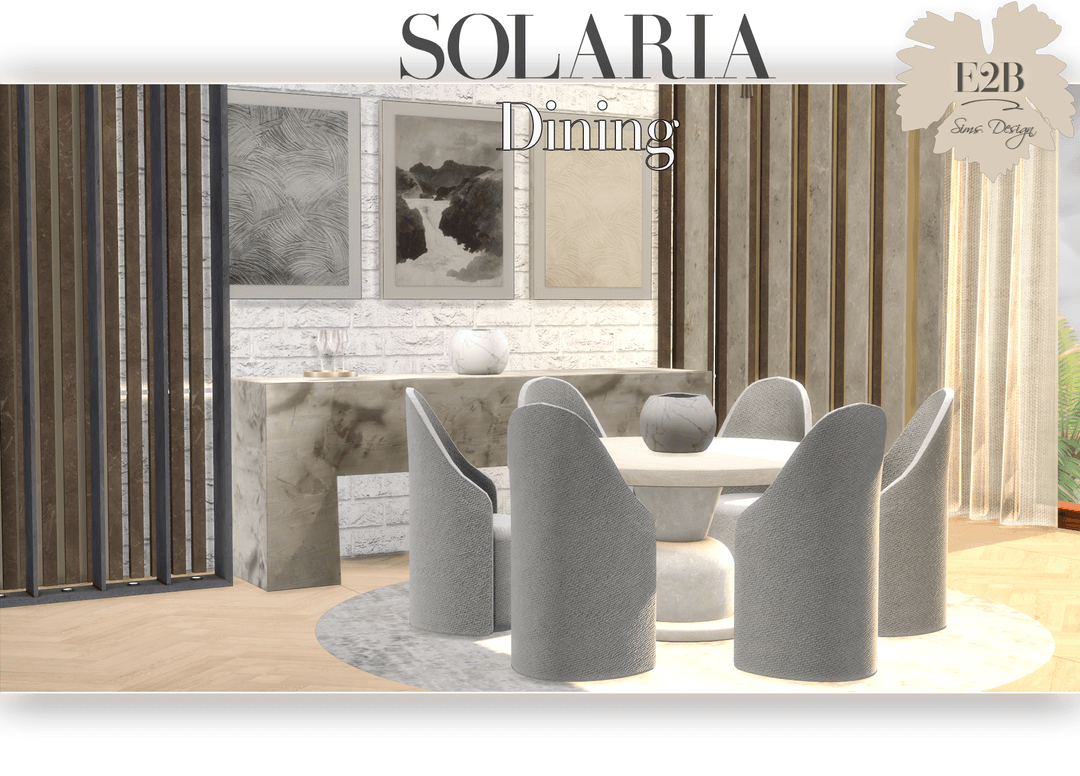 Набор для столовой Solaria Dining